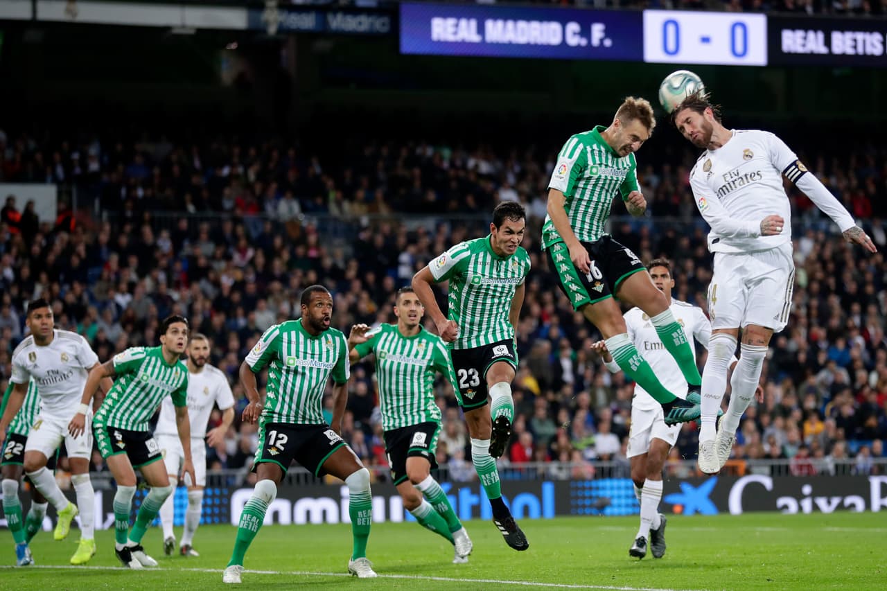 Real Madrid empata con el Real Betis y deja ir la oportunidad de ponerse como líder solitario de La Liga.