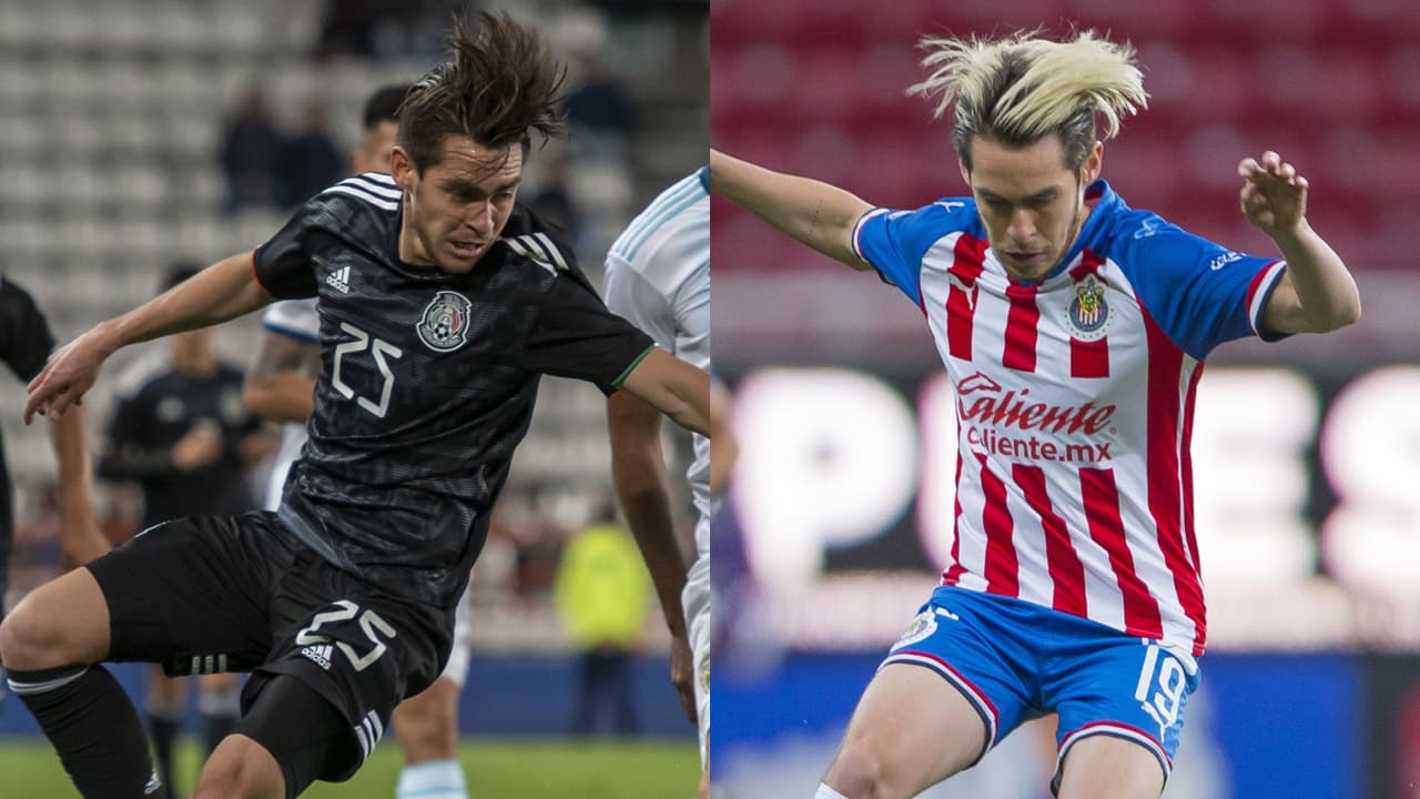 Jesús Angulo se desempeña en Chivas para llegar a la mayor con el Tri.