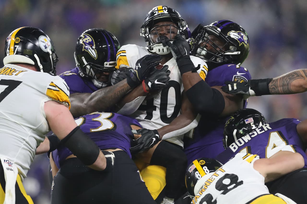 Baltimore Ravens
<b>28-10</b> Pittsburgh Steelers