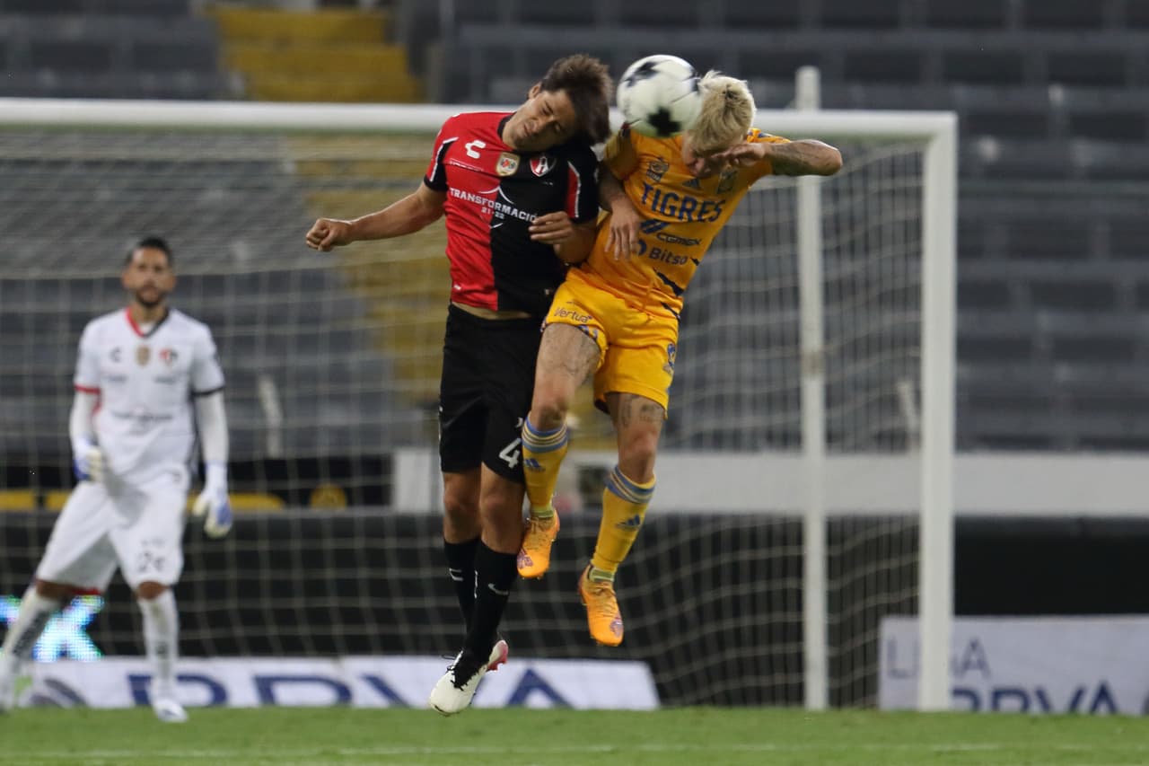 Jairo Torres, en su último patido con Atlas antes de ir a la MLS con el Chicago Fire, abrió el marcador antes de que el 'Diente' López igualara el marcador por la vía del penal en la agonía.