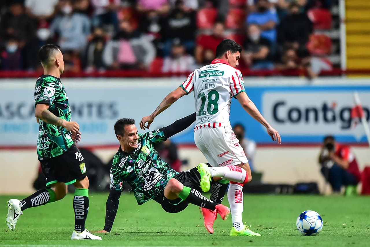 Cun un solitario gol, León logra vencer 0-1 a Necaxa y vuelven a sumar tres importantes unidades.