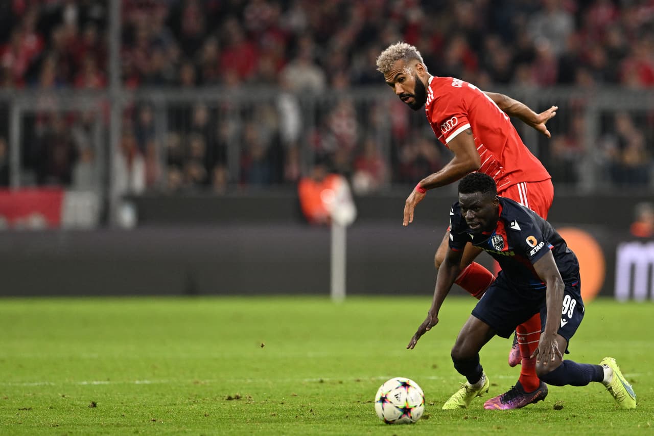 Con doblete de Sané y goles de Mané, Gnabry y Choupo-Moting, Bayern Munich se consolida líder en su grupo al derrotar al cuadro checo de Viktoria Plzen en casa.