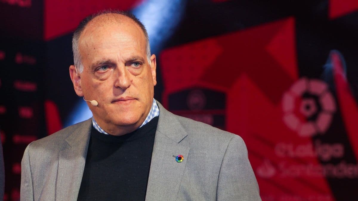 Javier Tebas criticó a la directiva del Barça por la salida de Messi