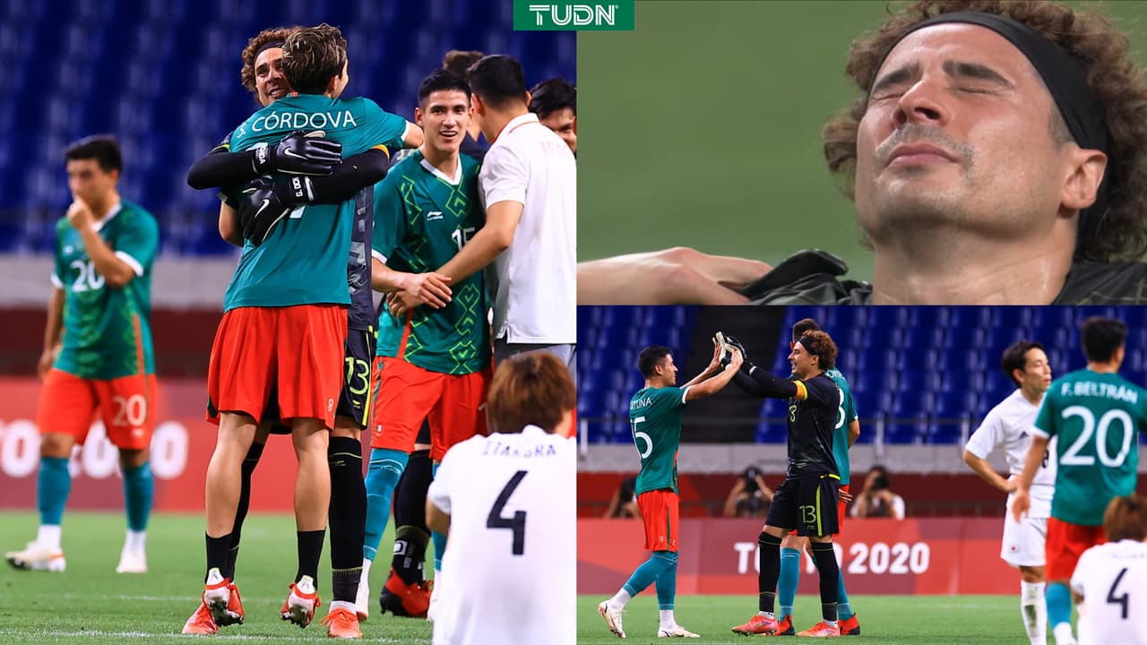 Guillermo Ochoa rompe en llanto tras ganar medalla de bronce en Tokyo 2020