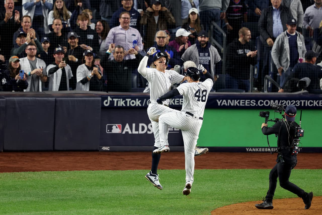 Los Yankees pegan la primera victoria de la serie divisional frente a Cleveland