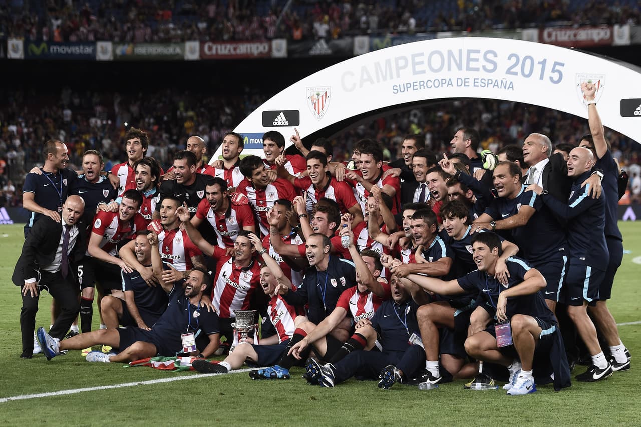 Athletic Club se quedó con la Supercopa de España al vencer claramente al Barcelona en el marcador global.