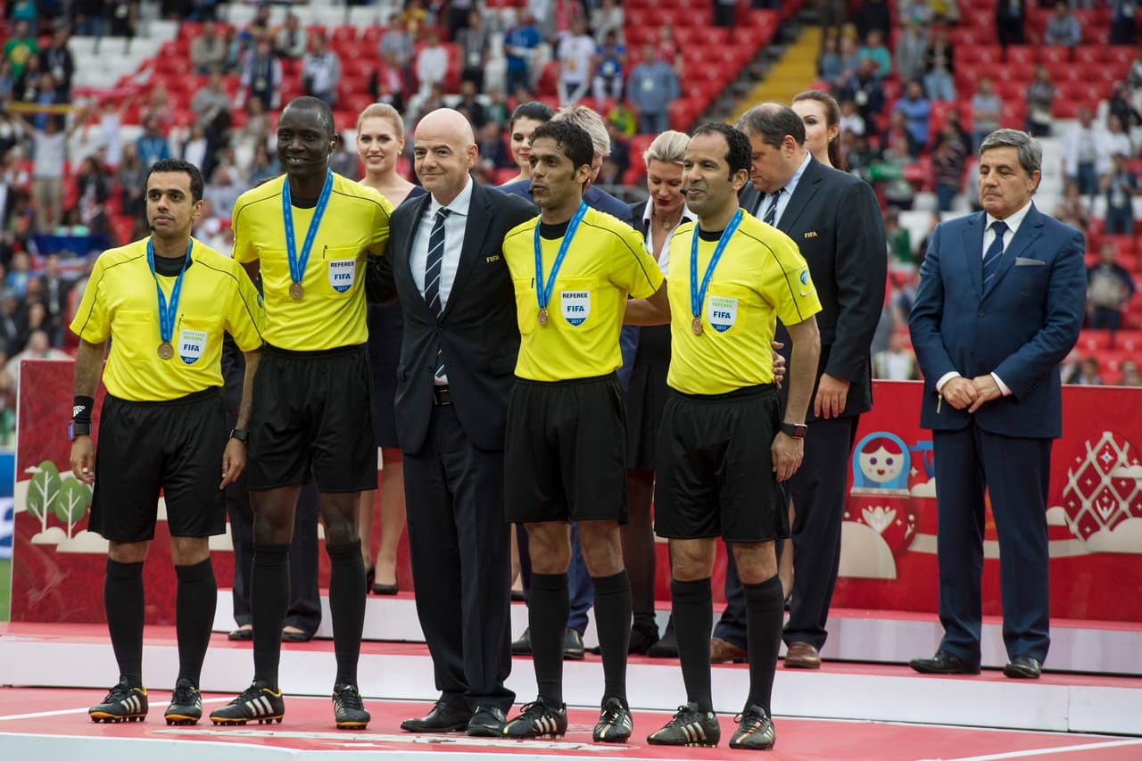 A pesar de la furia de Osorio, el cuerpo aribtral fue reconocido por su actuación de parte de FIFA.