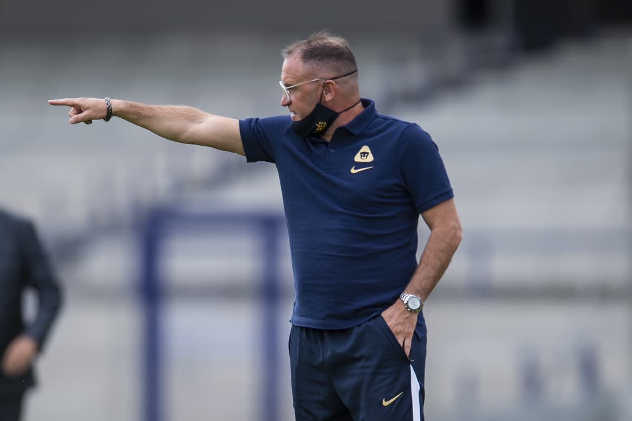 Con goles de Facundo Waller, Carlos Gutiérrez y Emmanuel Montejano, los Pumas de la UNAM se imponen como locales ante Mazatlán y consiguen su primera victoria en el torneo Guard1anes 2021.