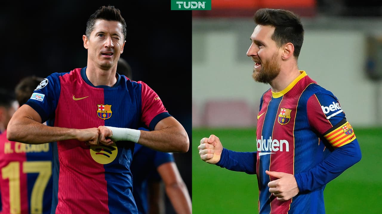 Lewandowski empata récord histórico de Messi en Champions League