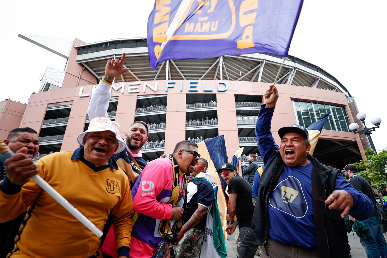 Seattle Sounders fue ampliamente superior a Pumas y se impuso con un doblete de Raúl Ruidíaz y otro tanto de Nicolás Lodeiro.