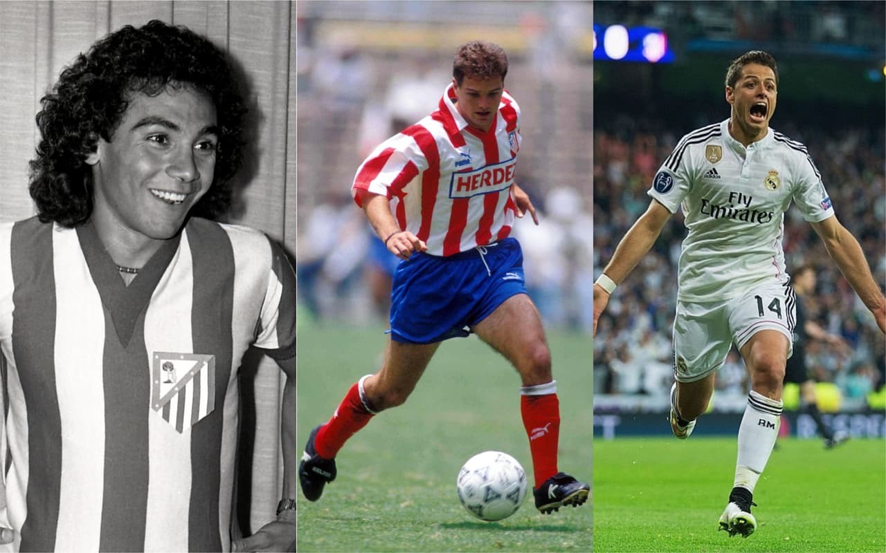 Estos son los jugadores mexicanos que han participado en el Derbi Madrileño.