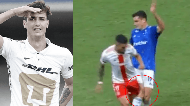 Juan Dinenno, exfigura de Pumas, sufre horrible lesión en Brasil