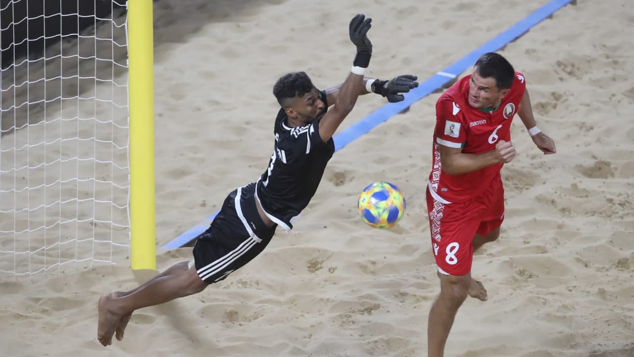 Bielorrusia 5-1 Emiratos Árabes Unidos.