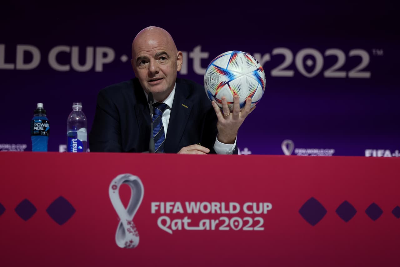 Gianni Infantino destacó la labor de Catar para organizar el Mundial Qatar 2022 y ser sede en una misma ciudad de 32 naciones.