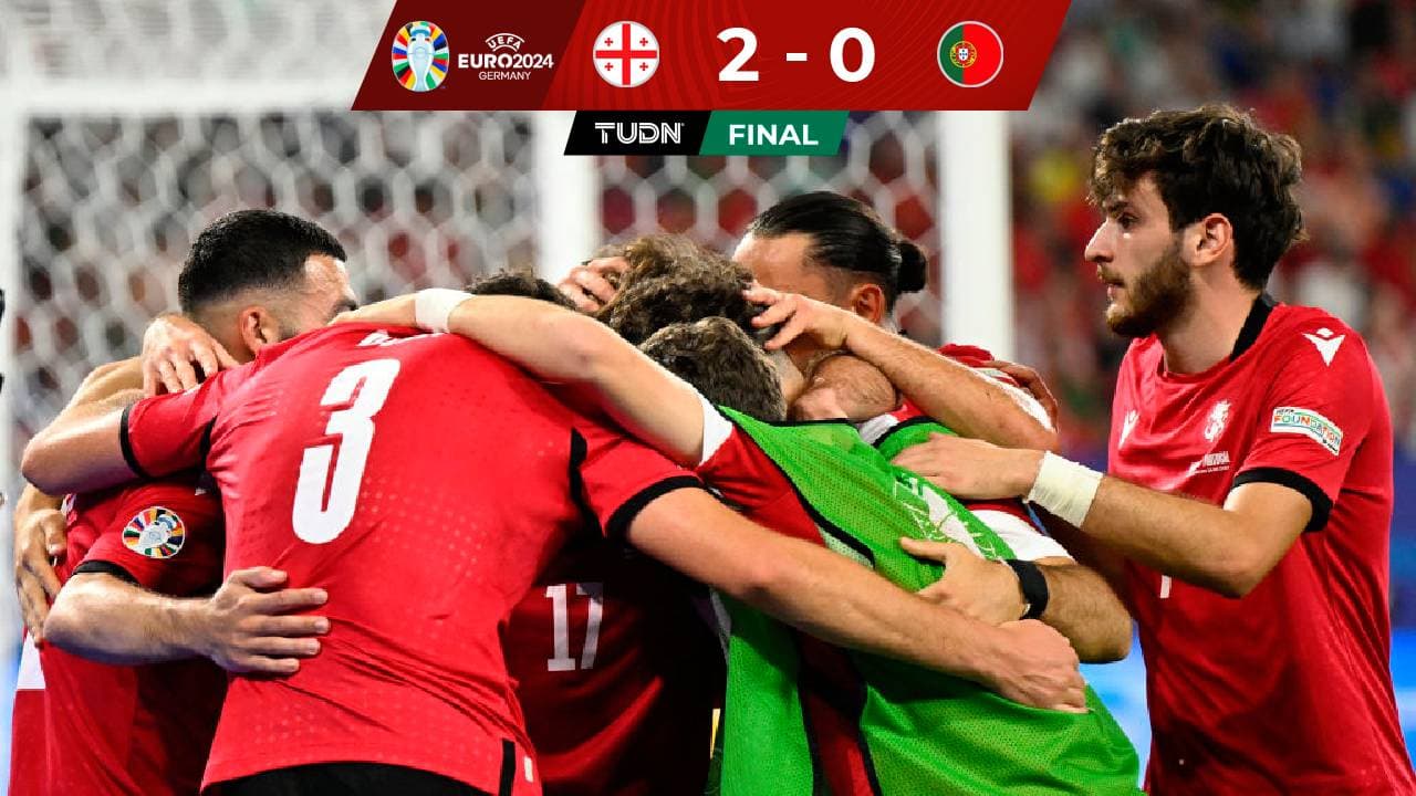 Georgia sorprende a Portugal y se mete a Octavos de la Eurocopa