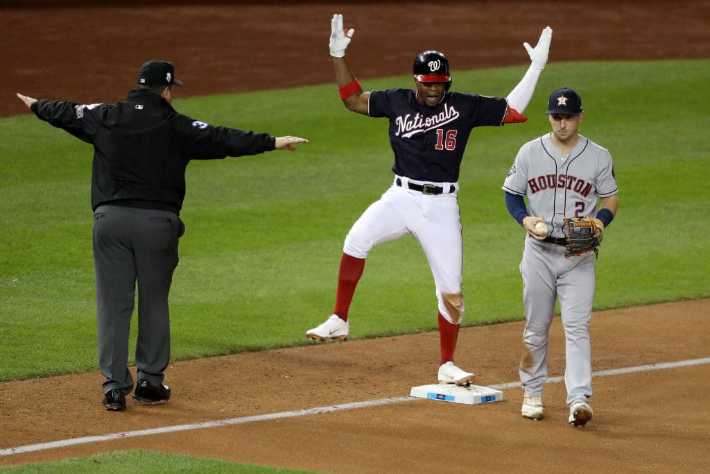 Los astros ganan 4-1 y le meten presión a los Washington Nationals.