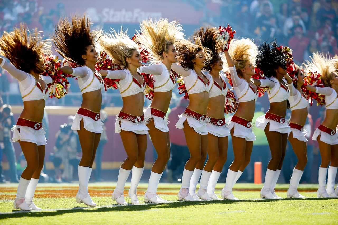 Si de falditas se trata, las de las porristas de la NFL son ¡las más candentes!