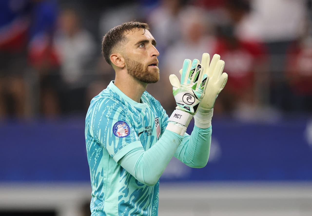 Matt Turner advierte que EE.UU no saldrá confiado ante Panamá