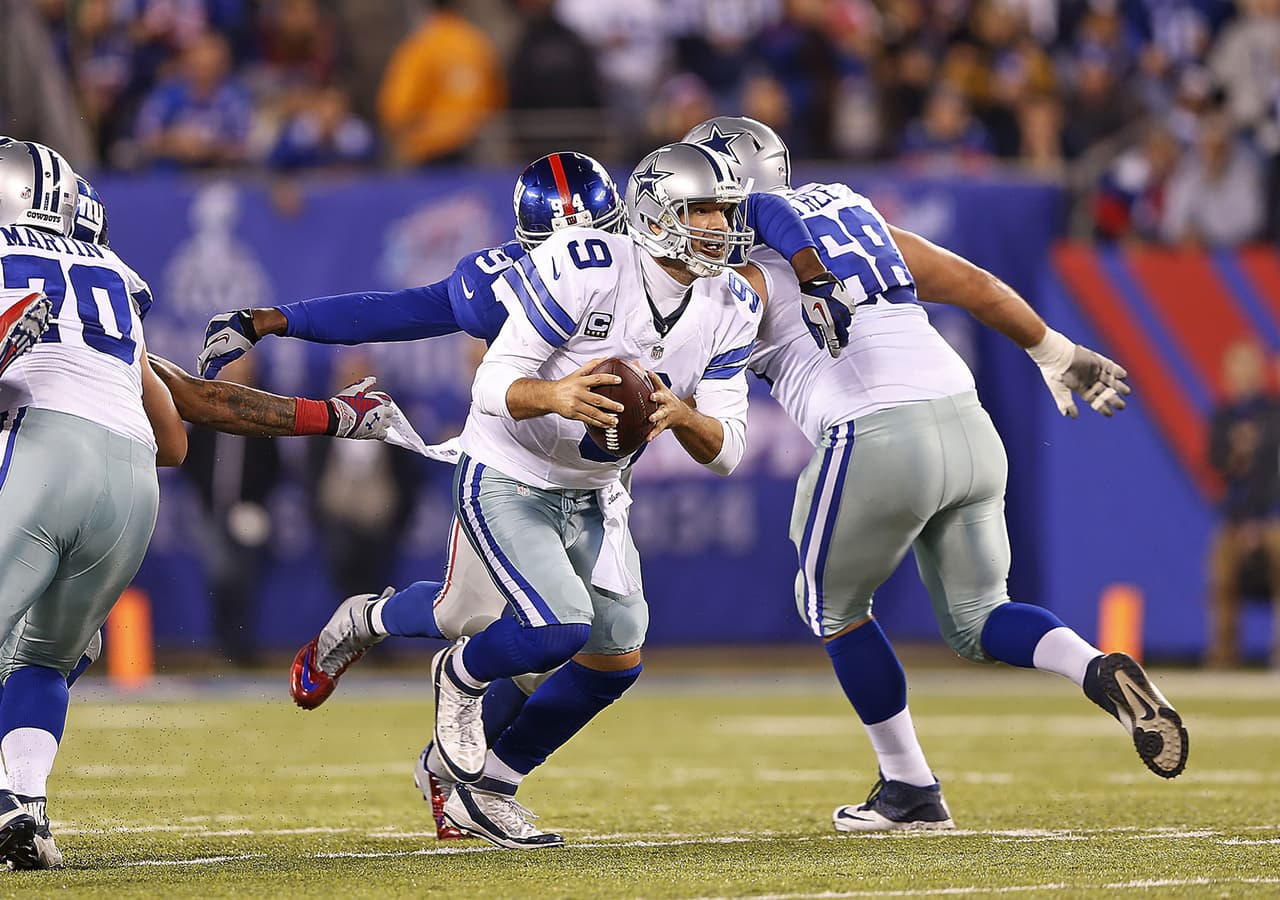 Giants vs. Cowboys, protagonistas del primer domingo en la noche de la temporada