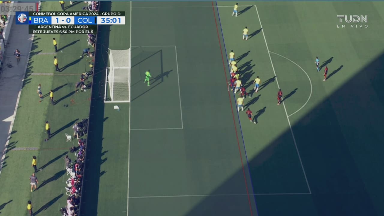 ¡Tremendo error del VAR! Polémica por el gol anulado a Davinson Sánchez