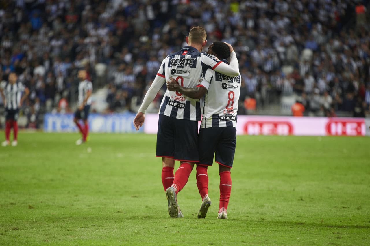 Gallardo (10’) abrió el marcador para Monterrey, Quiroga (64’) empató el marcador y Janssen (73’) puso el 2-1 final.