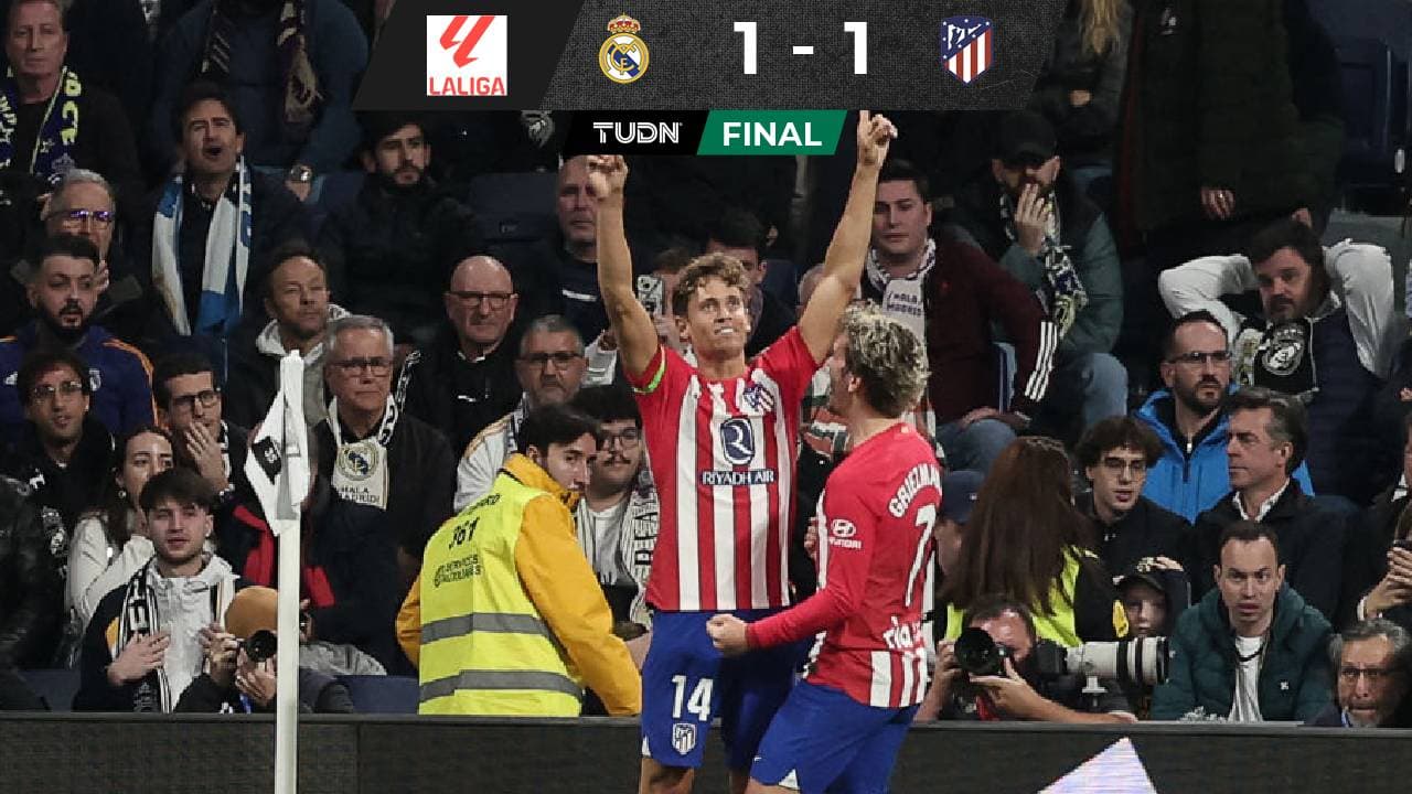 Atlético ‘roba’ empate al Real Madrid pero sigue líder en LaLiga