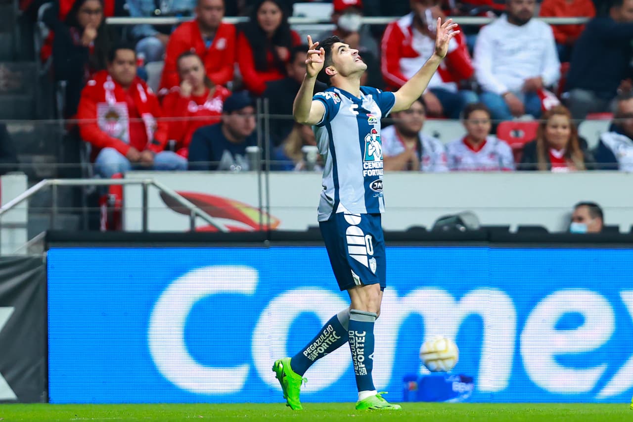 Pachuca goleó al Toluca en el Estadio Nemesio Diez por 1-5 en la Final de ida del Apertura 2022 de la Liga MX.