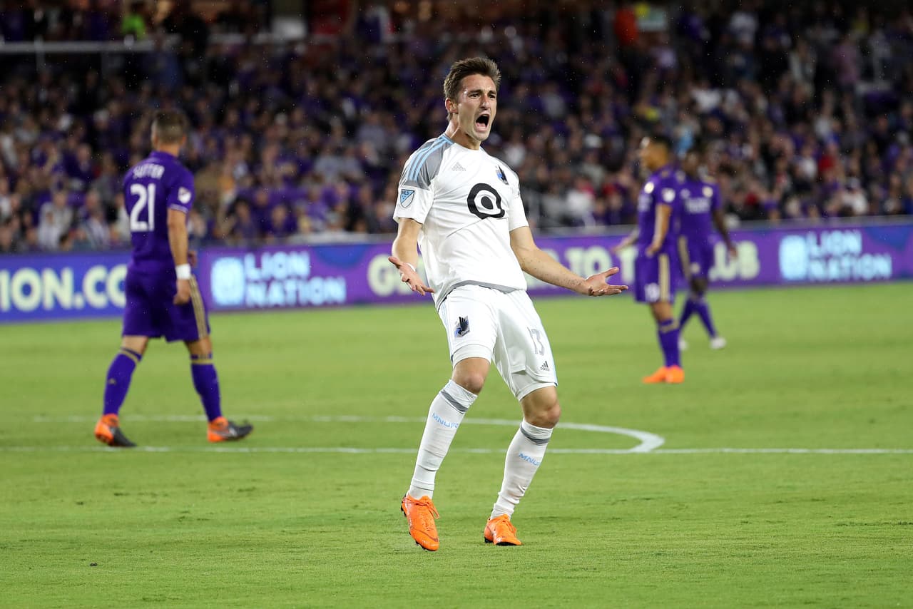 El peruano Yoshimar Yotún marcó pero Orlando igual cayó 2-1 ante Minnesota con el doblete de Ethan Finlay
