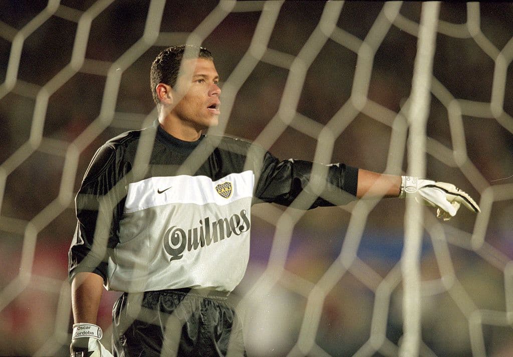 Óscar Córdoba, portero leyenda de Boca Juniors.