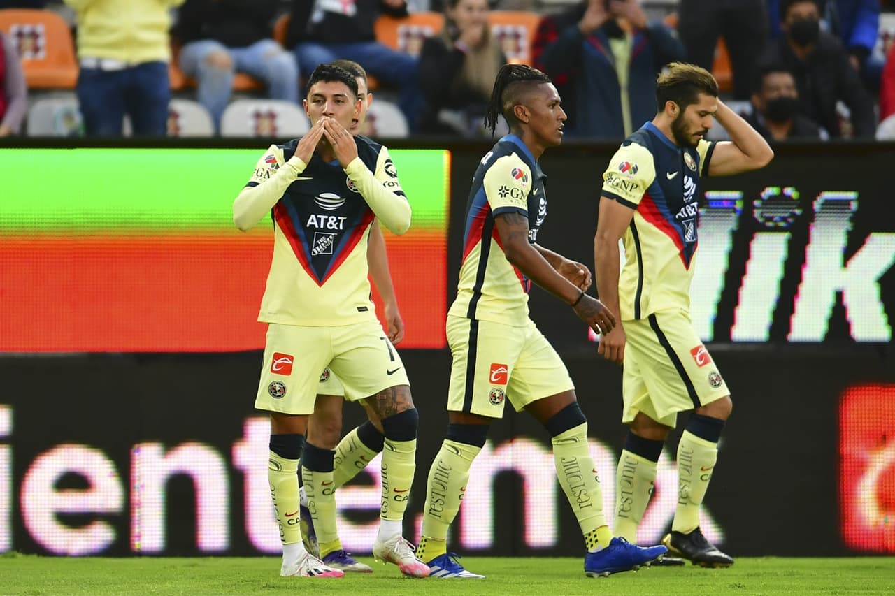 Pachuca controla el partido de principio a fin y con goles de Erick Aguirre, Felipe Pardo y Luis Chávez los Tuzos vencen 3-1 a las Águilas y toman una muy cómoda ventaja en la serie.