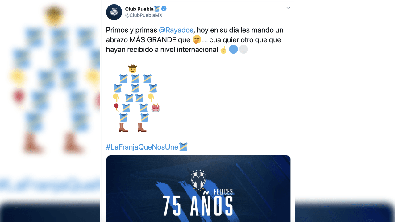 Así celebra el mundo futbolístico en México y en Europa para Rayados de Monterrey.