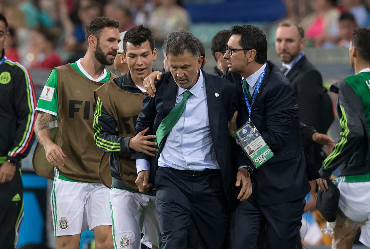 Osorio tuvo que ser calmado por miembros del cuerpo técnico antes de que el cuerpo arbitral decidiera expulsarlo por su comportamiento, explosivo y sorpresivo para muchos.