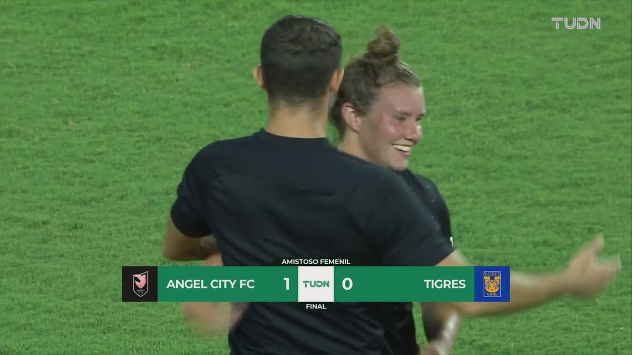 Tigres Femenil cae ante Angel City en partido amistoso