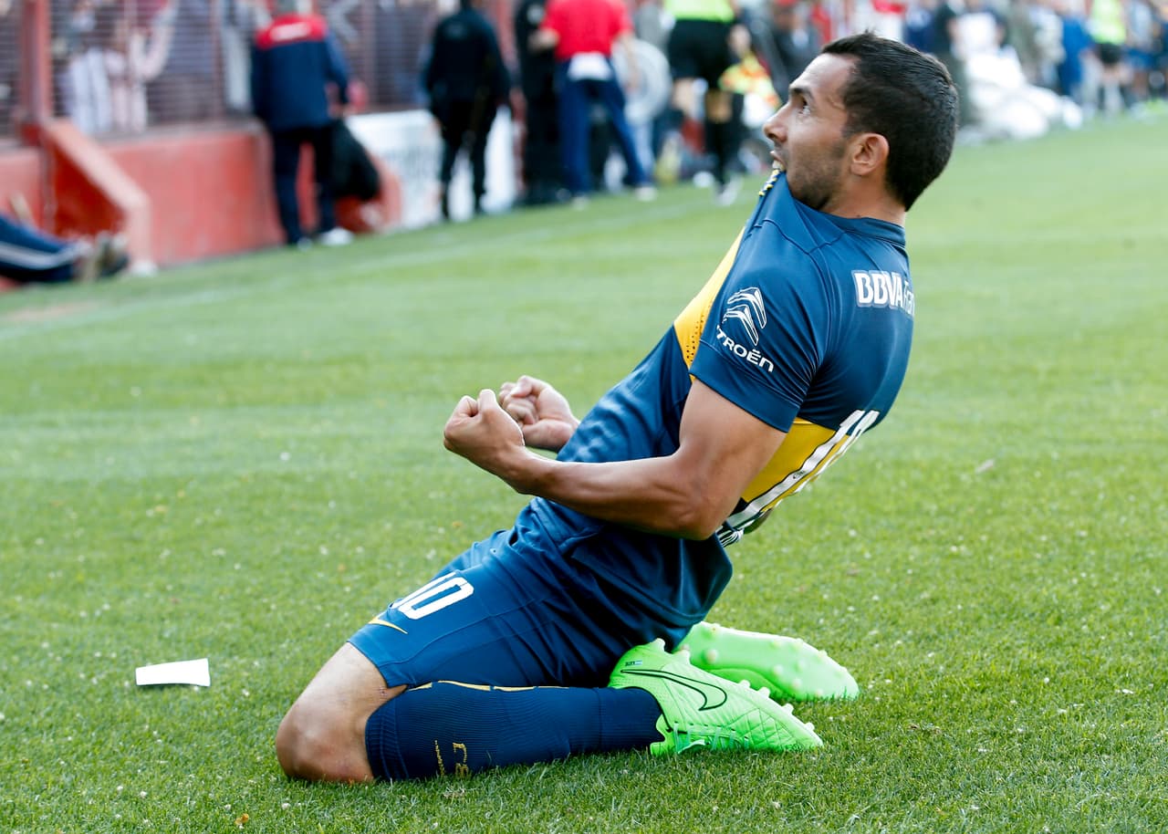Carlos Tevez "la rompe" y Boca le gana a Argentinos Juniors