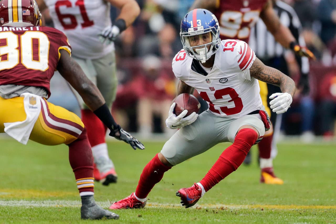 Los Washington Redskins empataron a los New York Giants al tope del Este de la NFC al vencerlos 20-14 en la semana 12, estas son las mejores imágenes de este reñido encuentro.