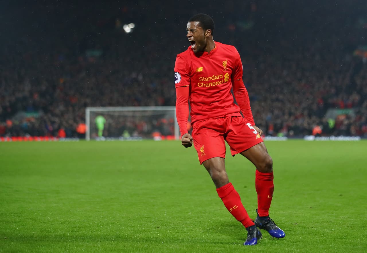 19. Georginio Wijnaldum (Liverpool) - Valor de mercado: 25 millones de euros (aumentó 3 millones)