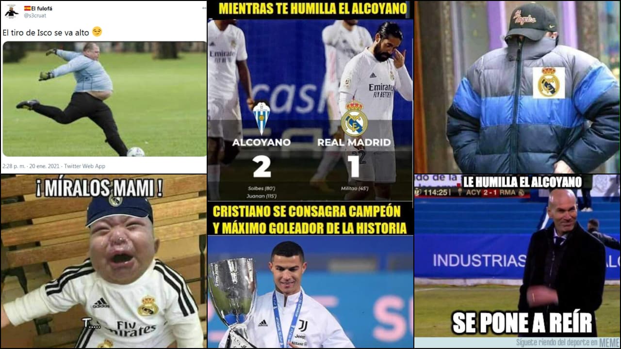 Los memes tundieron al Real Madrid por caer ante Alcoyano | Isco y Zidane protagonizan las reacciones en redes sociales tras la eliminación del cuadro merengue de la Copa del Rey.