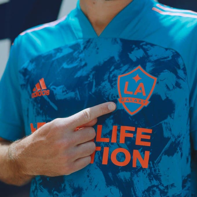 LA Galaxy adidas 2022 Primeblue Replica Jersey - Blue