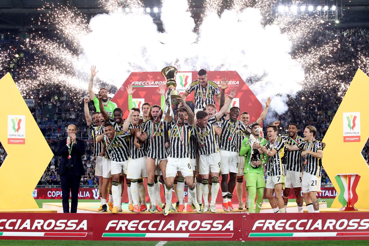 Juventus vence al Atalanta y se consagra como campeón de la Coppa Italia