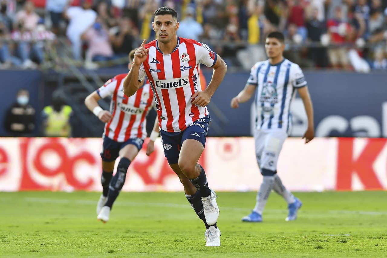 Atlético de San Luis le empató de último minuto (2-2) a Pachuca en la ida de los Cuartos de Final.