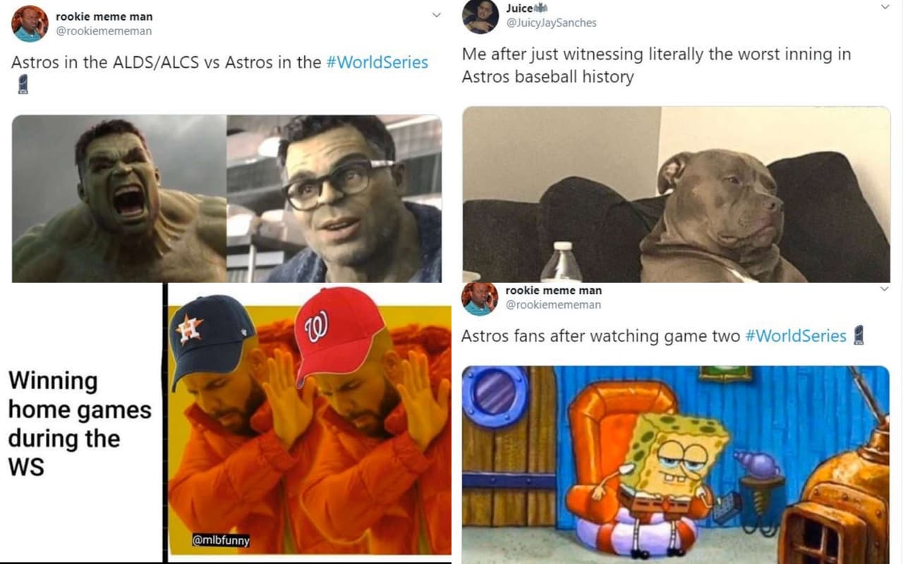 Los mejores memes de la SeriE Mundial.