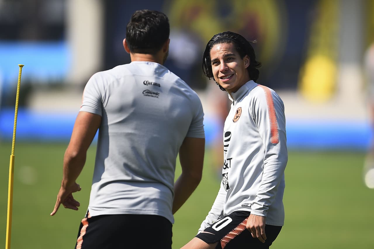 El juvenil Diego Lainez es uno de los jugadores que quiere consolidarse no solo con América sino como una estrella del fútbol mexicano.