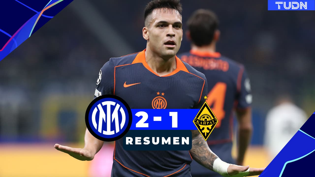 Inter de Milán se impone al Kairat y mantiene el paso perfecto en Champions League