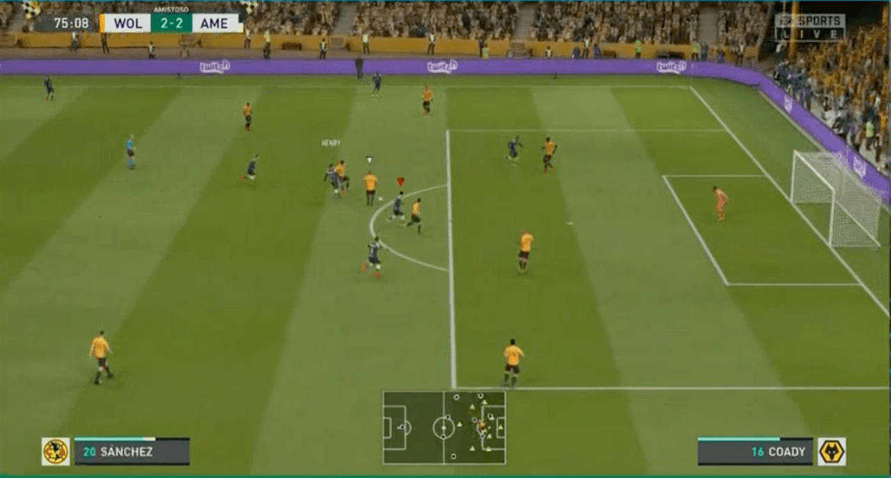 El encuentro de vuelta finalizó empatado 2-2, pero la gran ventaja de las Águilas en la ida decretó el 7-3 global a favor del América sobre Wolves.