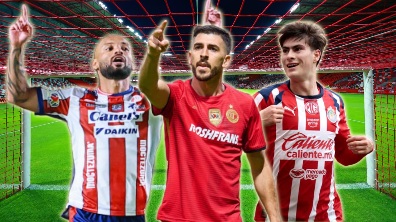 'Hormiga' González, Paulinho y Joao Pedro, campeones de goleo de Liga MX