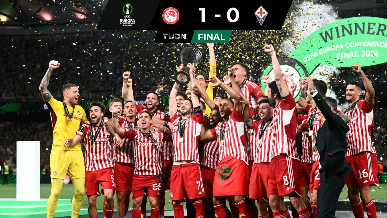 Olympiakos es campeón de la UEFA Conference League con agónico gol a Fiorentina
