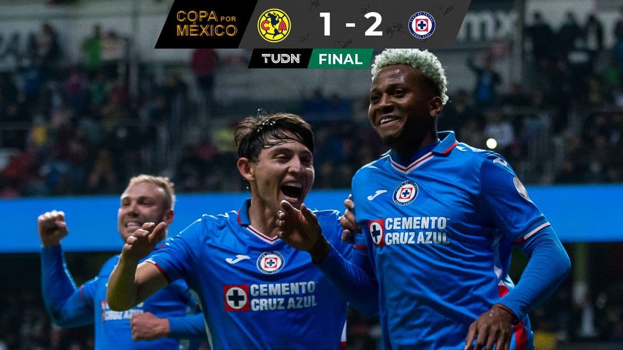 Cruz Azul derrota al América y jugará la Final de la Copa Sky 2022 ante Chivas