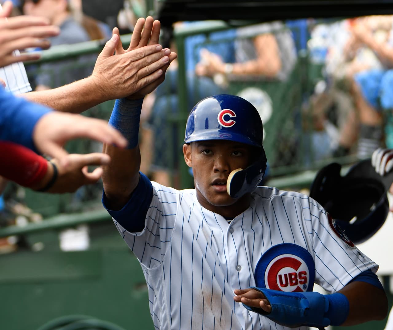 Addison Russell fue reactivado con los Cubs para el duelo contra los Miami Marlins, con triunfo para los de Chicago 3-2.