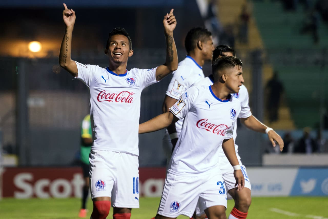 Olimpia logró su primera victoria en la Liga de Campeones al golear al Police United