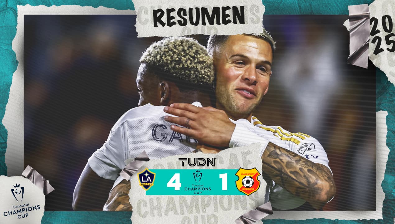 LA Galaxy golea a Herediano y enfrentará a Tigres en Cuartos de Final de Concachampions